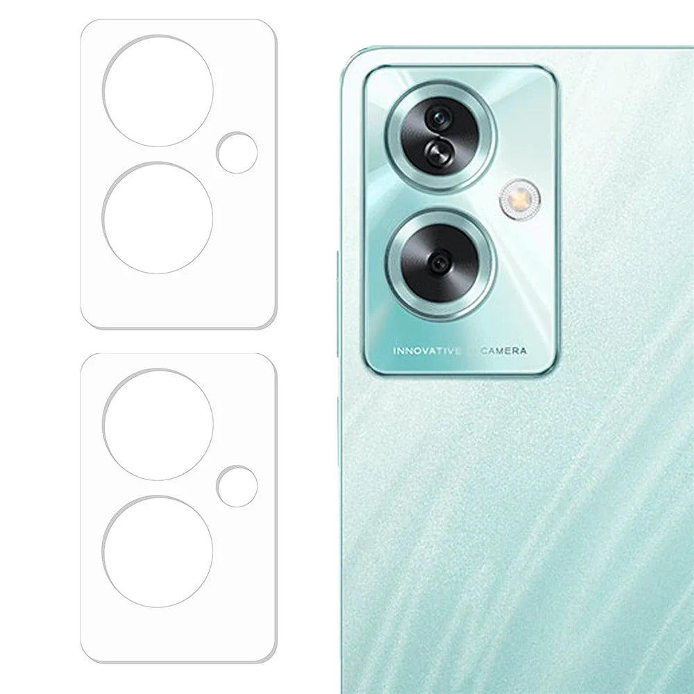 2Pcs For Oppo A79 5G /  A2 5G Camera Lens Protector Anti-Scratch Tempered Glass Lens Film - 1