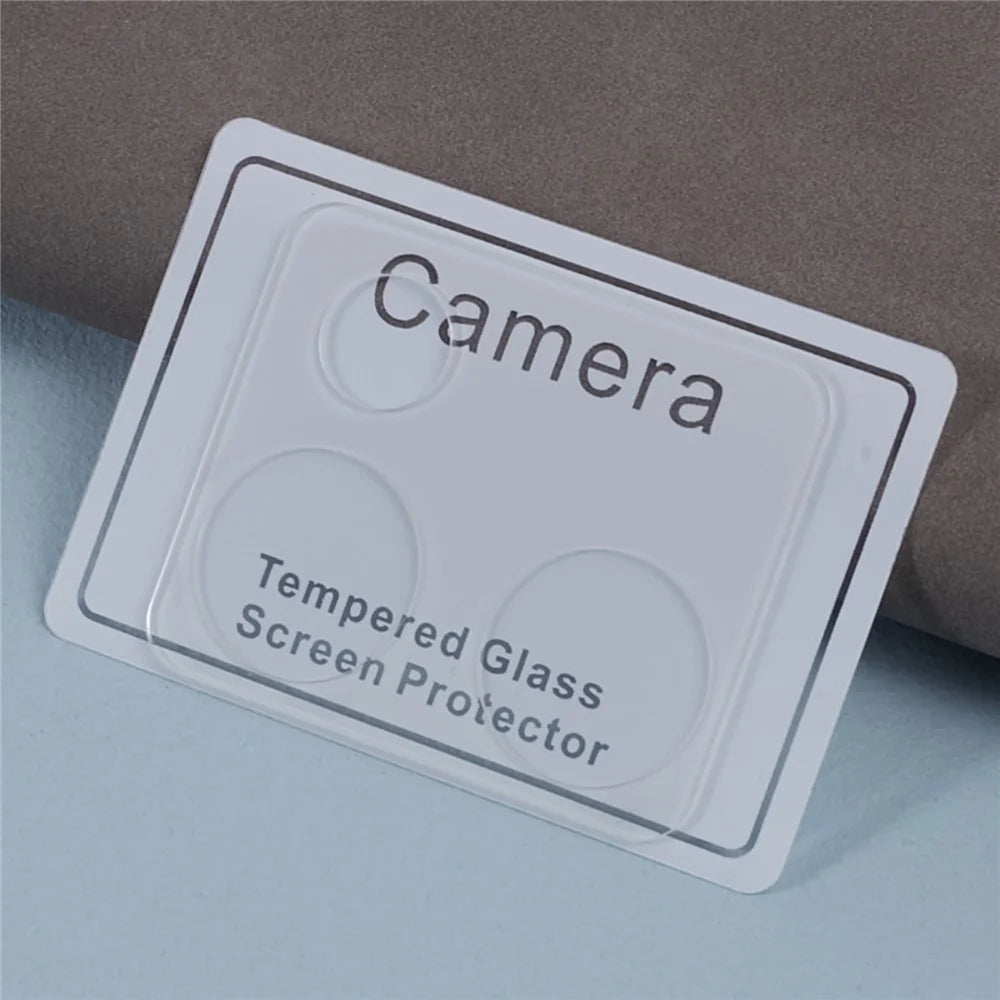2Pcs For vivo Y100 5G / Y200 Pro 5G Camera Lens Protector 3D Arc Edge Tempered Glass Lens Film - 3