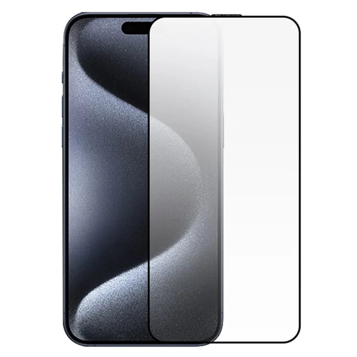 RURIHAI For iPhone 15 Pro Screen Protector 3D Full Cover High Aluminium-silicon Glass Screen Film with Anti-Dust Net - 1