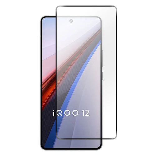RURIHAI For vivo iQOO 12 5G Full Screen Protector 2.5D 0.26mm High Aluminum-silicon Glass Film - 1