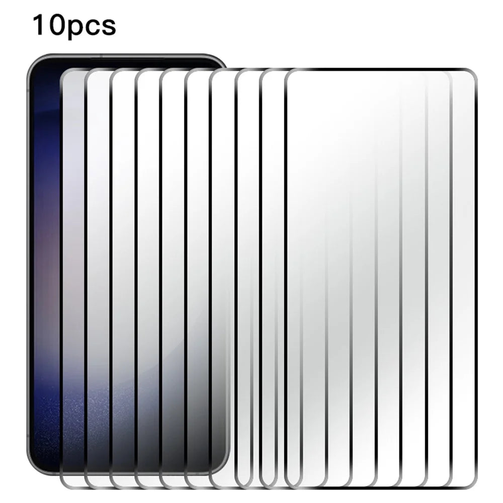 RURIHAI 10Pcs For Samsung Galaxy S24+ AGC Glass Full Glue Full Screen Protector (Fingerprint Unlock Support) - 1