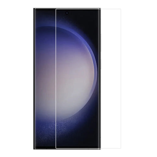 RURIHAI For Samsung Galaxy S24 Ultra Screen Protector Support Fingerprint Unlock High Aluminium-silicon Glass Screen Film with Mini UV Light - 1