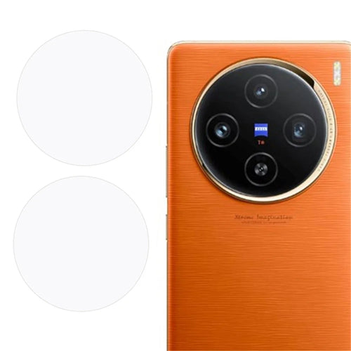 2PCS For vivo X100 5G / X200s 5G Anti-Scratch Tempered Glass Clear Lens Film Camera Lens Protector 2.5D Arc Edge - 1