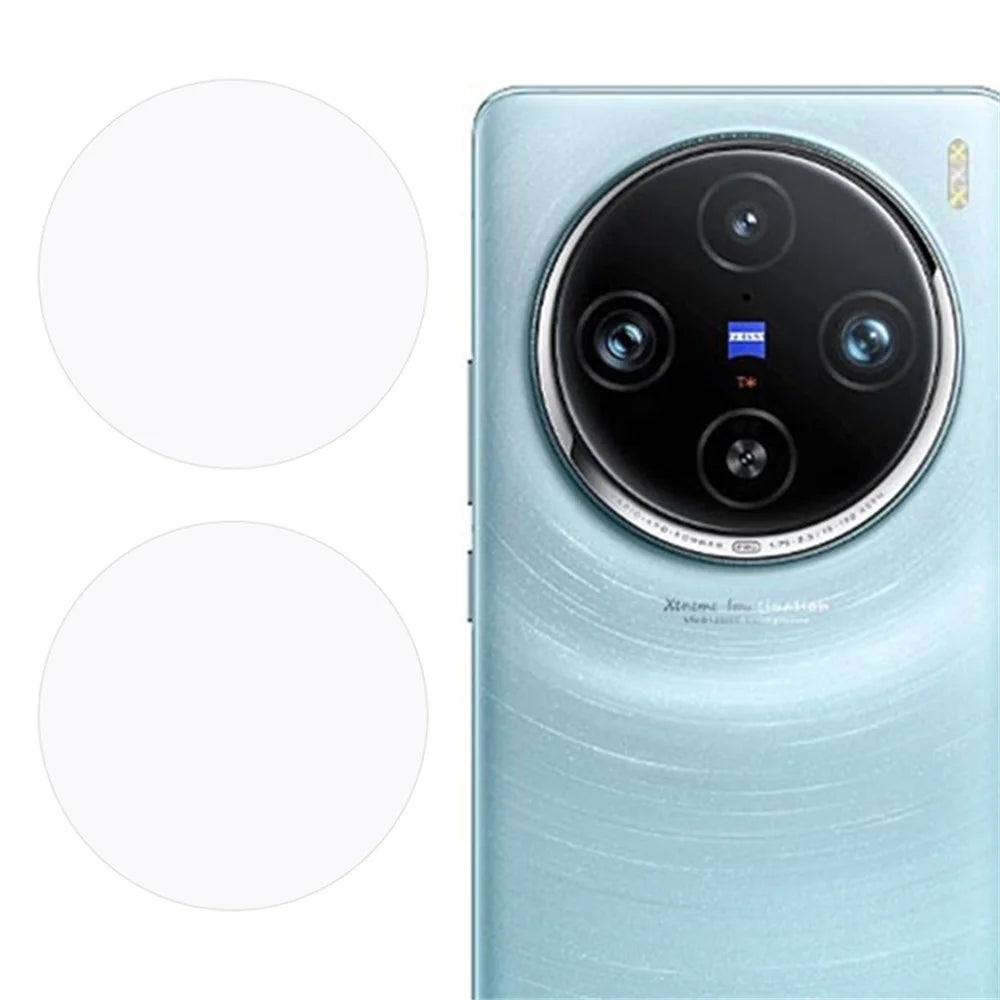 2PCS Camera Lens Protector for vivo X100 Pro 5G / X100s Pro Tempered Glass 2.5D Arc Edge Clear Lens Film - 1