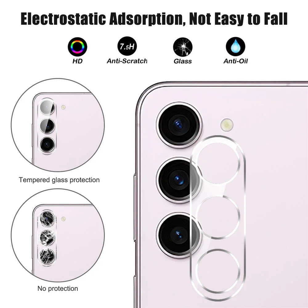 For Samsung Galaxy S24 Camera Lens Film Tempered Glass Anti-explosion Lens Protector - 2