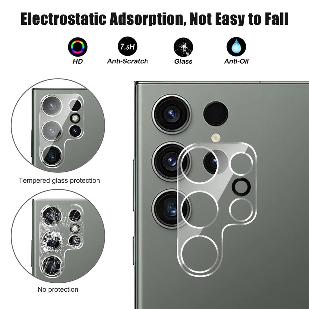 For Samsung Galaxy S24 Ultra Camera Lens Protector Tempered Glass Phone Rear Lens Film - 2