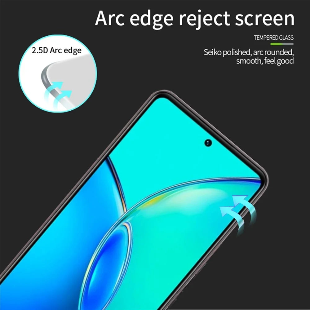 PINWUYO JK Tempered Glass Film Series-2 for vivo Y27s 4G High Aluminum-silicon Glass Full Screen Protector - 6