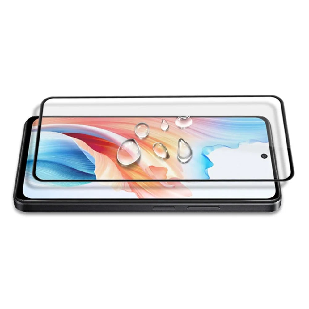 MOCOLO For Oppo A79 5G / A2 5G  Screen Protector Tempered Glass Touch Sensitive Film - Black - 4