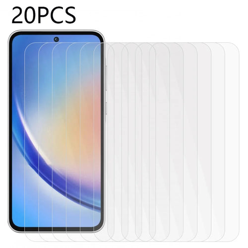 20PCS For Samsung Galaxy A35 5G Tempered Glass 0.3mm 2.5D High Hardness Screen Protector - 1