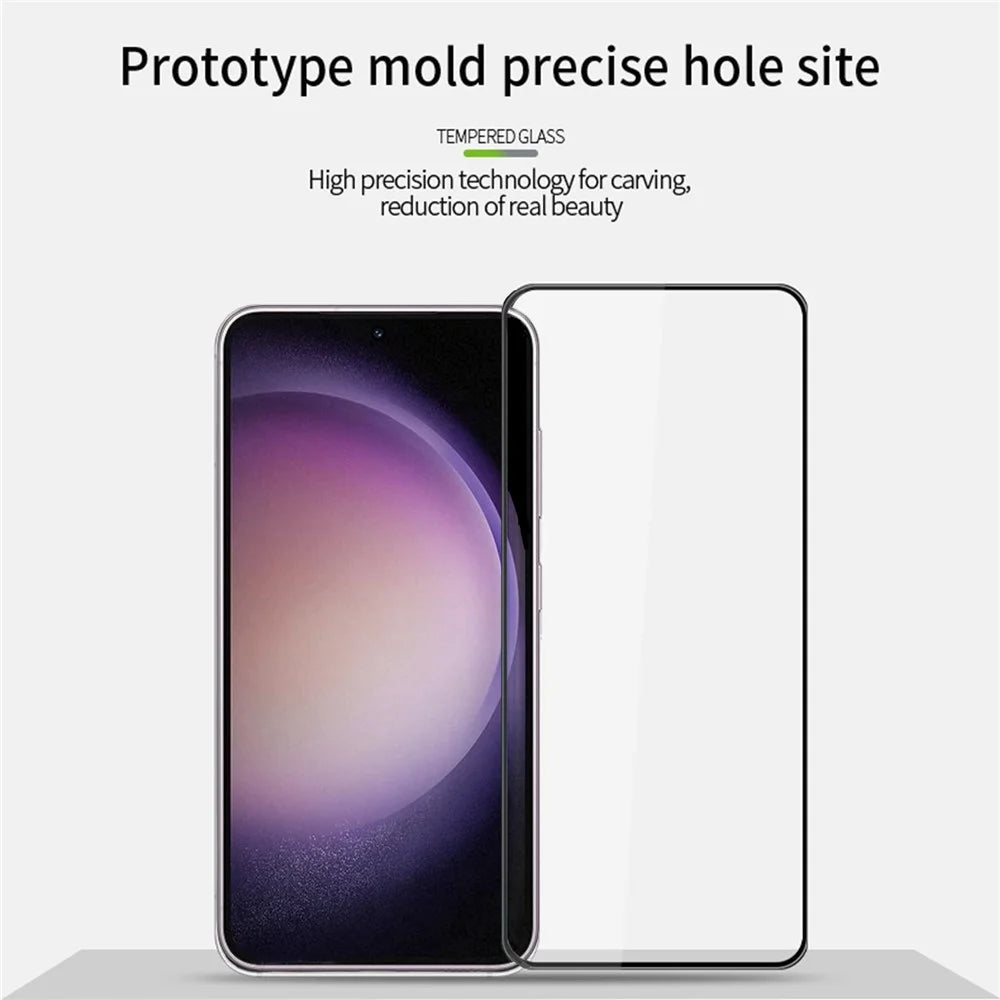 MOFI JK 3D Tempered Glass Film-1 for Samsung Galaxy S24 Curved Anti-explosion Full Screen Protector - 7