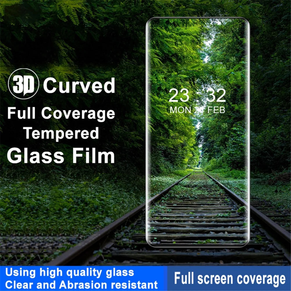 IMAK For Oppo A2 Pro 5G Screen Protector 3D Curved Case Friendly Tempered Glass Film - 7