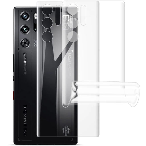 IMAK 2Pcs / Set Hydrogel Film III for ZTE nubia Red Magic 9 Pro 5G / 9 Pro+ 5G Back Protector Self-Healing TPU Back Film - 1