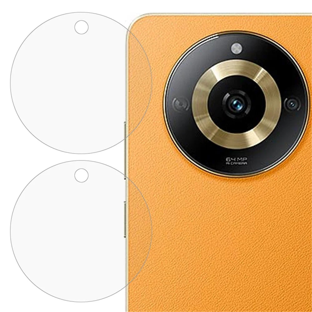 2PCS For Realme 11 4G (159.9x73.3x7.95mm) Camera Lens Protector 2.5D Arc Edge High Definition Lens Film - 1