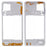 For Samsung Galaxy A22 4G (EU Version) Middle Plate Frame Mobile Phone Replacement Part (without Logo) - White - 1