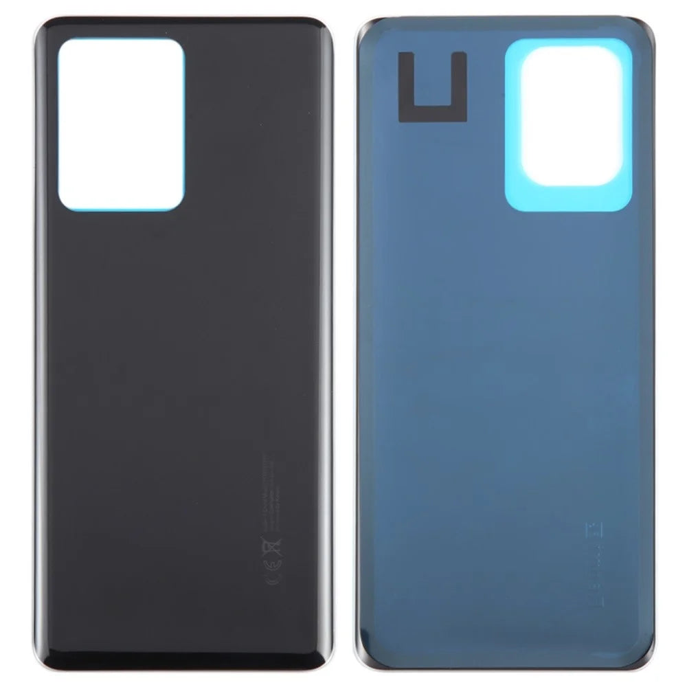 For Xiaomi Redmi Note 12 Pro+ 5G Battery Housing Back Cover Replacement Part - Black - 1