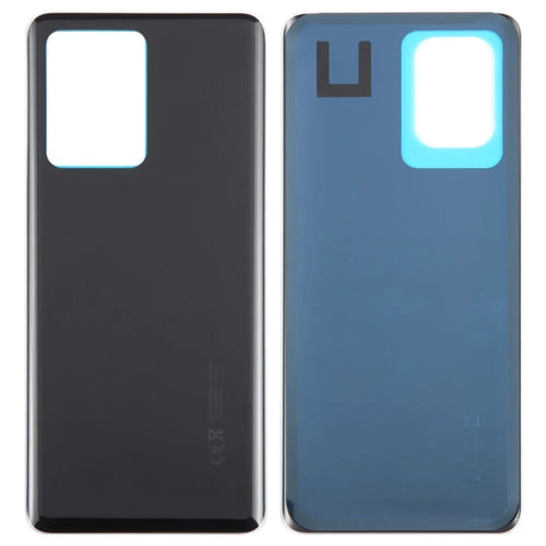 For Xiaomi Redmi Note 12 Pro+ 5G Battery Housing Back Cover Replacement Part - Black - 1