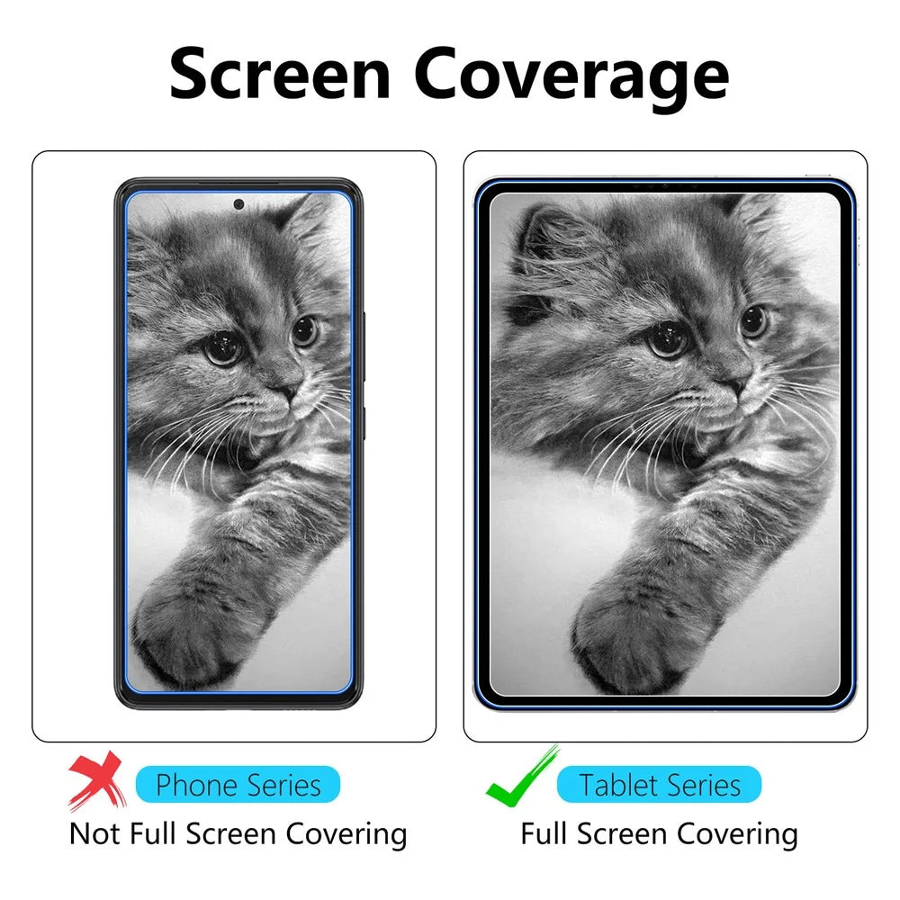 For Samsung Galaxy Tab A11+ / A9+ Privacy Screen Protector Paper-like PET Matte Film - 3