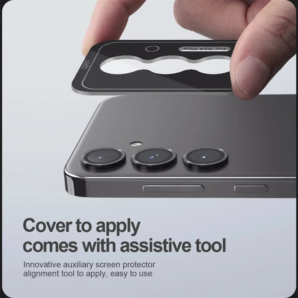 NILLKIN 1 Set For Samsung Galaxy S24 Camera Lens Protector Aluminum+Tempered Glass Lens Film - 2