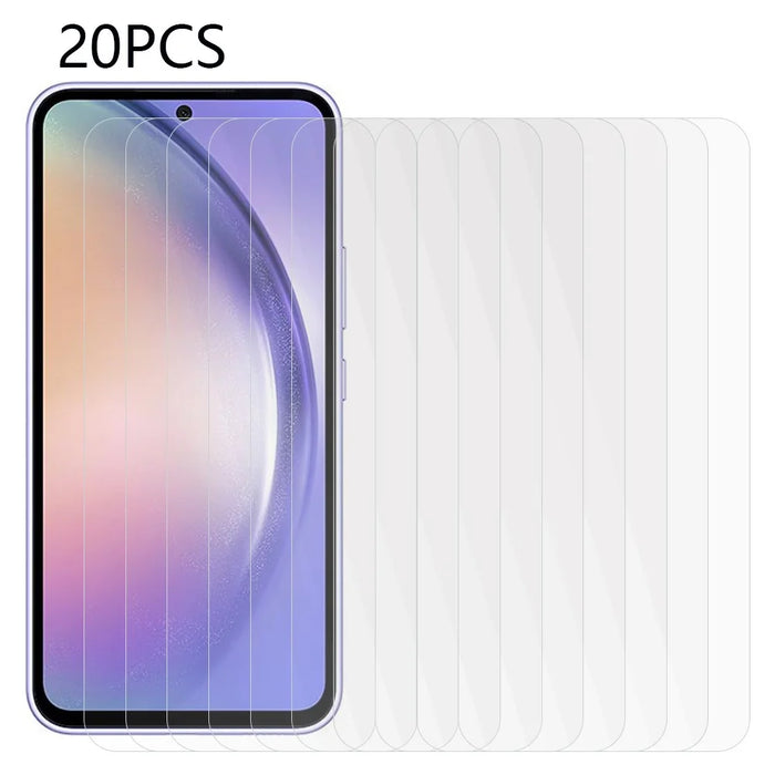 20PCS For Samsung Galaxy A55 5G Tempered Glass 0.3mm 2.5D Front Screen Protector - 1