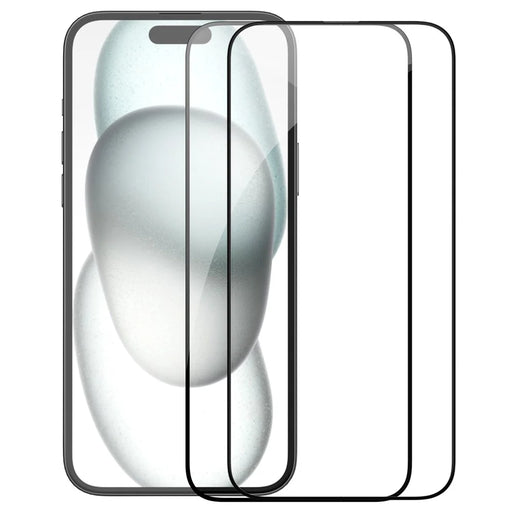 NILLKIN 2Pcs EZ SET Series for iPhone 15 AGC Glass Anti-explosion Screen Protector - 1