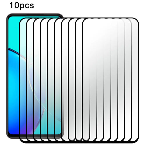 RURIHAI 10Pcs For vivo Y27s 4G 2.5D Screen Protector Ultra Clear Secondary Hardening Film - 1