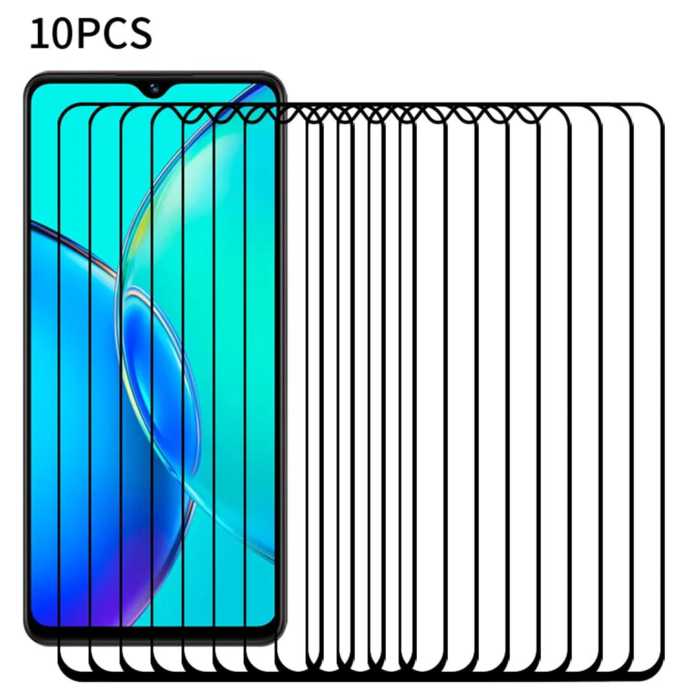 RURIHAI 10Pcs For vivo Y27 4G / Y27 5G 0.26mm Screen Protector AB Glue 2.5D Ultra Clear Film - 1
