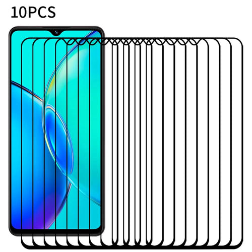 RURIHAI 10Pcs For vivo Y27 4G / Y27 5G 0.26mm Screen Protector AB Glue 2.5D Ultra Clear Film - 1