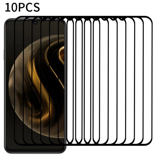 RURIHAI 10Pcs For Huawei Enjoy 70 4G / nova Y72 4G Full Screen Protector 2.5D Ultra Clear High Aluminum-silicon Glass Film - 1