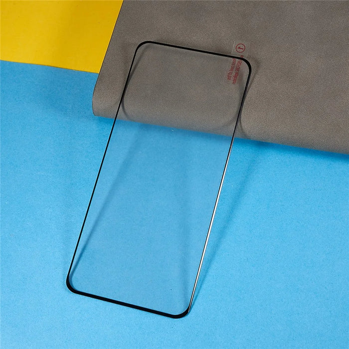 For OnePlus 12 5G Full Coverage Silk Printing Tempered Glass Screen Protector Full Glue, Support Fingerprint Unlock - 3