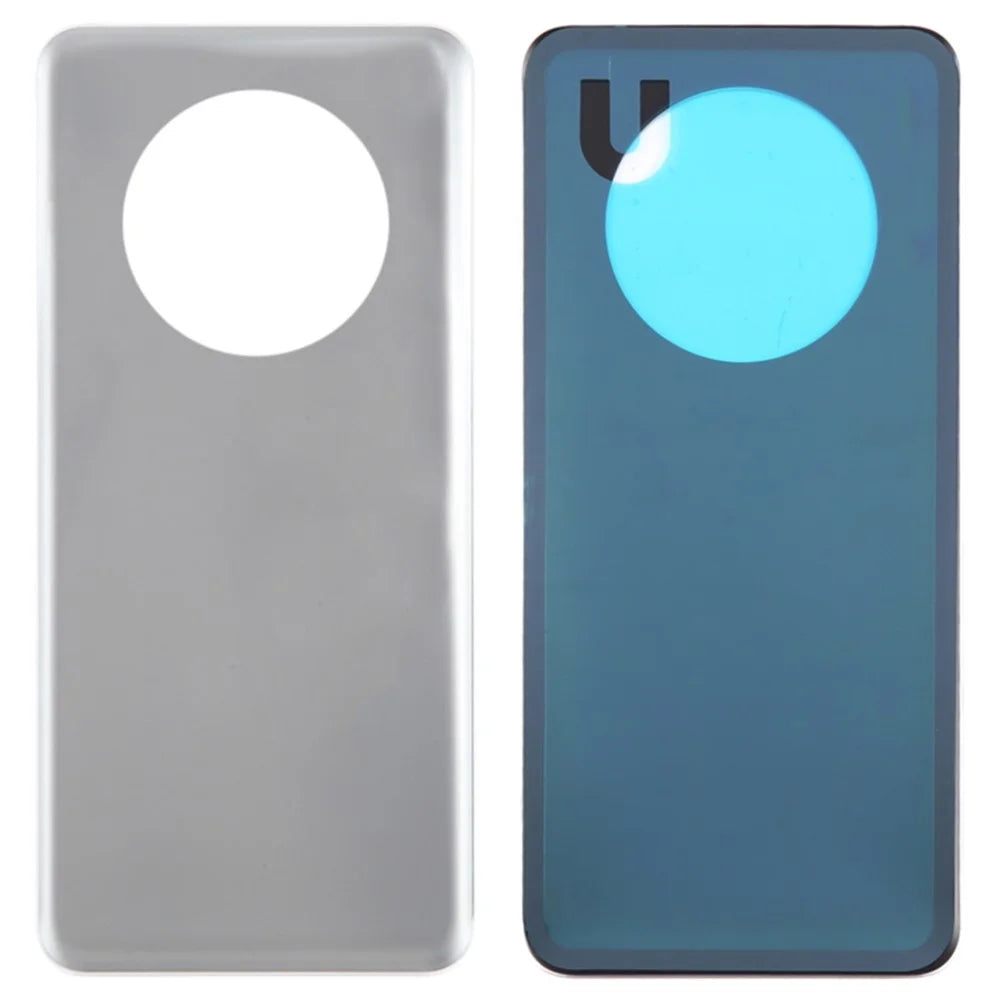 For Huawei Mate 50 4G Back Battery Housing Cover (without Logo) - Silver - 1