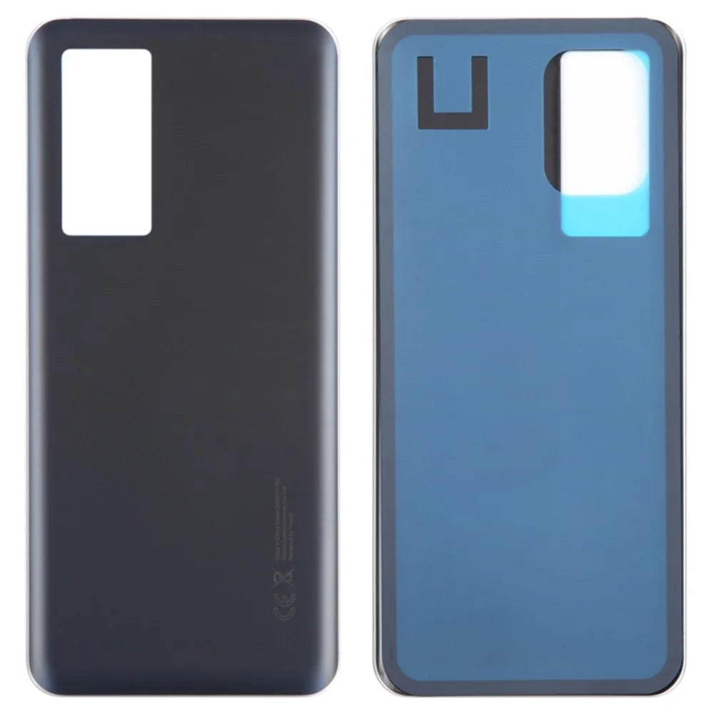 For Xiaomi 12T 5G / 12T Pro 5G Battery Housing Back Cover Replacement Part - Black - 1