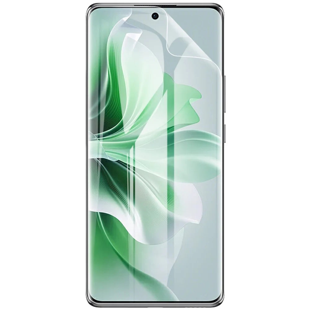 IMAK 2Pcs / Set Hydrogel Film III for Oppo Reno11 (China) 5G / Reno11 Pro 5G (Global) TPU Screen Protector Ultra Clear Film - 5