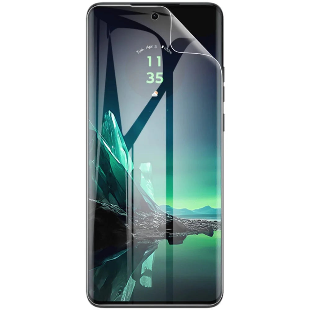 IMAK 2Pcs  /  Set Hydrogel Film III for Motorola Edge 40 Neo 5G TPU Screen Protector Touch Sensitive HD Film - 5