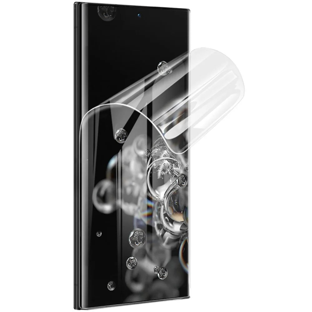 IMAK 2Pcs  /  Set Hydrogel Film III for Samsung Galaxy S24 Ultra Screen Protector TPU Arc Edges Anti-scratch Film - 4