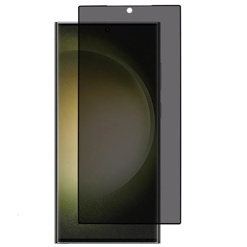 For Samsung Galaxy S24 Ultra 180 Degree Anti-Spy Film Silk Printing Tempered Glass Screen Protector - 1