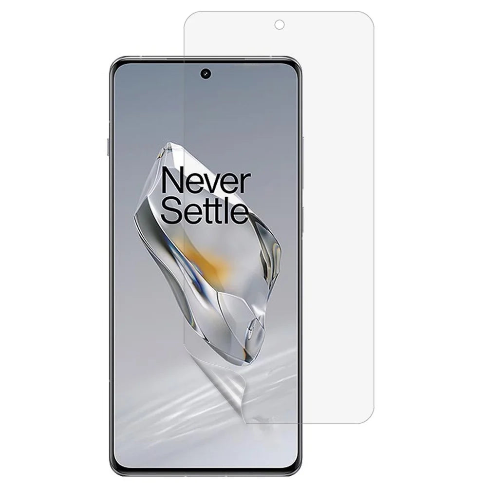 For OnePlus 12 5G Screen Protector Ultra Clear Soft TPU Arc Edges Anti-scratch Screen Guard - 1