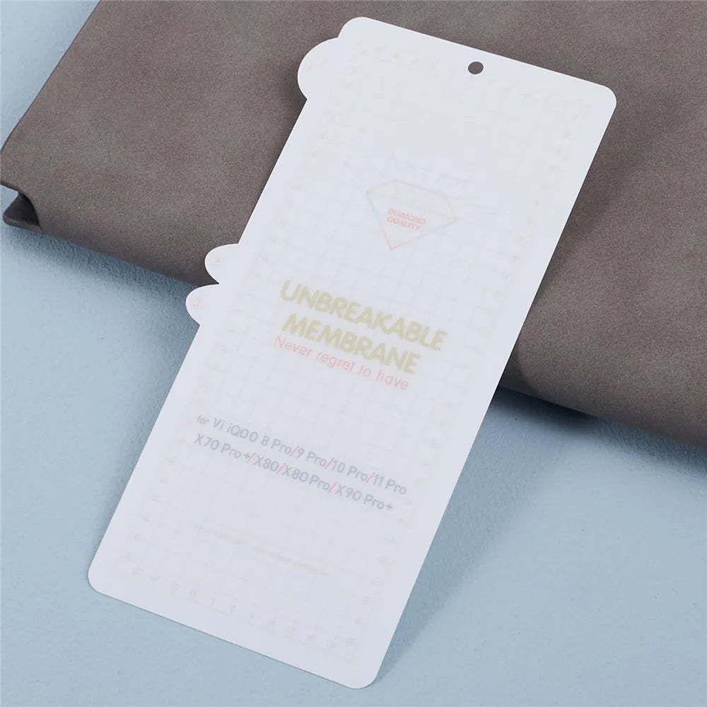 For OnePlus 12 5G Screen Protector Ultra Clear Soft TPU Arc Edges Anti-scratch Screen Guard - 3
