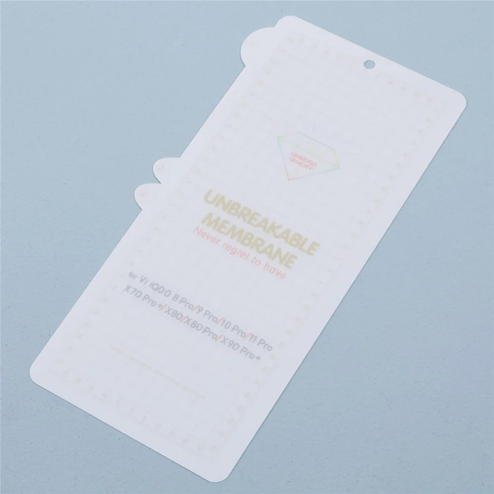 For OnePlus 12 5G Screen Protector Ultra Clear Soft TPU Arc Edges Anti-scratch Screen Guard - 4