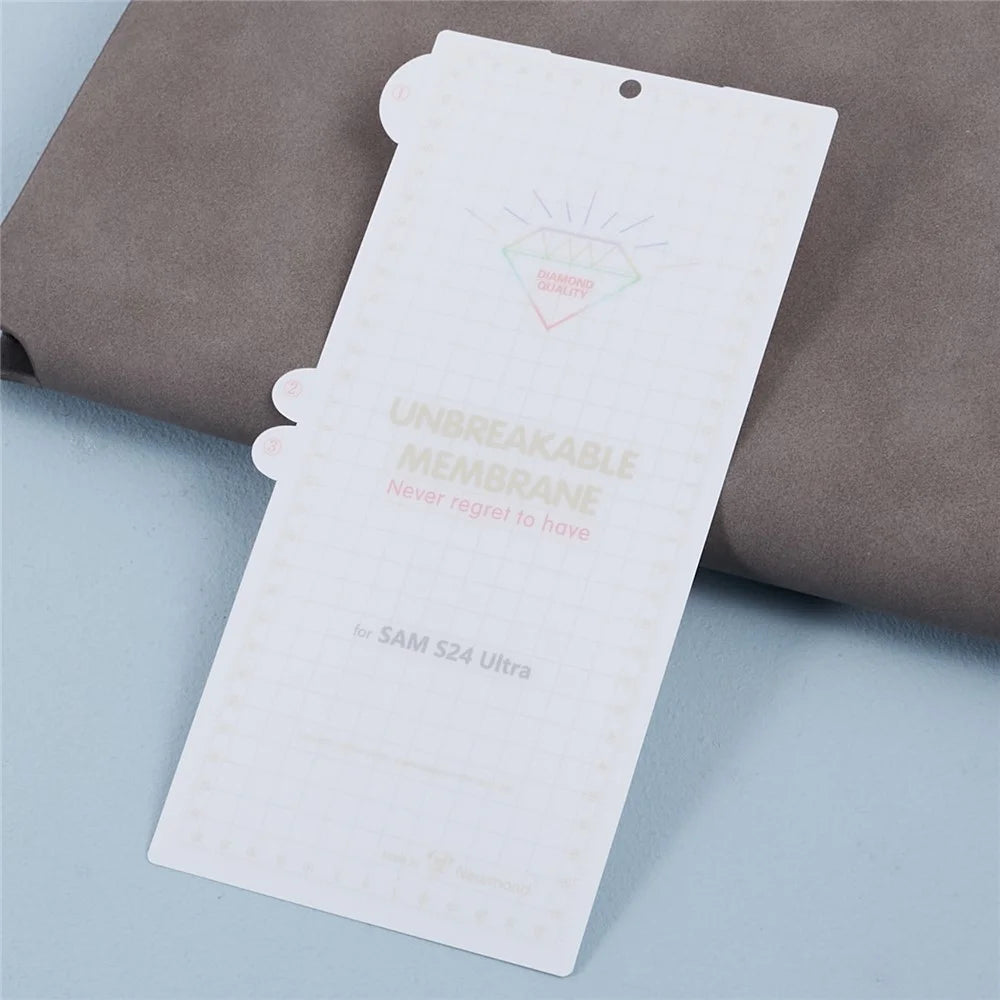 For Samsung Galaxy S24 Ultra Phone Screen Protector Sensitive Touch HD Clear - 5