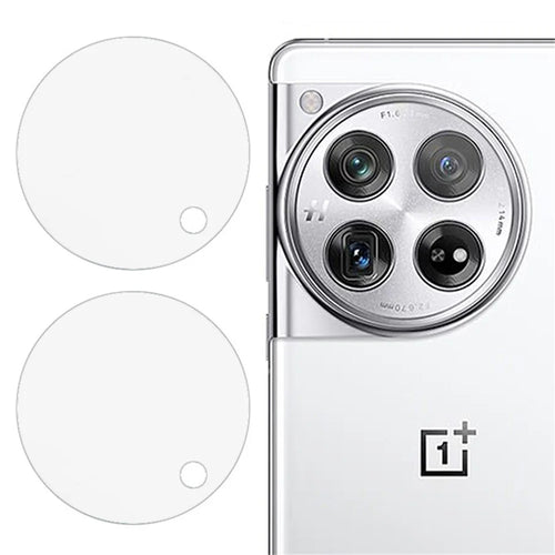 2PCS For OnePlus 12 5G Camera Lens Protector 2.5D Arc Edge Tempered Glass Lens Film - 1