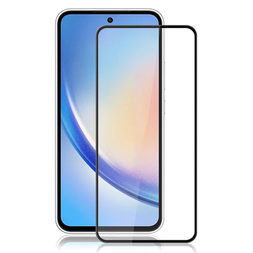 MOCOLO For Samsung Galaxy A35 5G / A55 5G Screen Protector Complete Covering Anti-explosion Tempered Glass Film - Black - 1