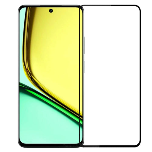 MOFI For Realme C67 5G JK Tempered Glass Film Series-1 Full Coverage Screen Protector Full Glue - 1