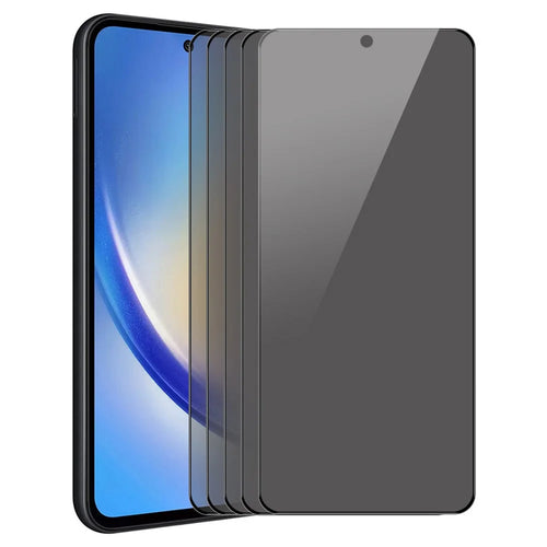 ENKAY HAT PRINCE 5Pcs For Samsung Galaxy A35 5G Full Screen Protector 28-degree Anti Spy Tempered Glass Film - 1