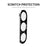 ENKAY HAT PRINCE 2Pcs For Samsung Galaxy A35 5G Tempered Glass Camera Lens Protector - Black - 4