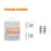 ENKAY HAT PRINCE 2Pcs For Samsung Galaxy A35 5G Tempered Glass Camera Lens Protector - Black - 6