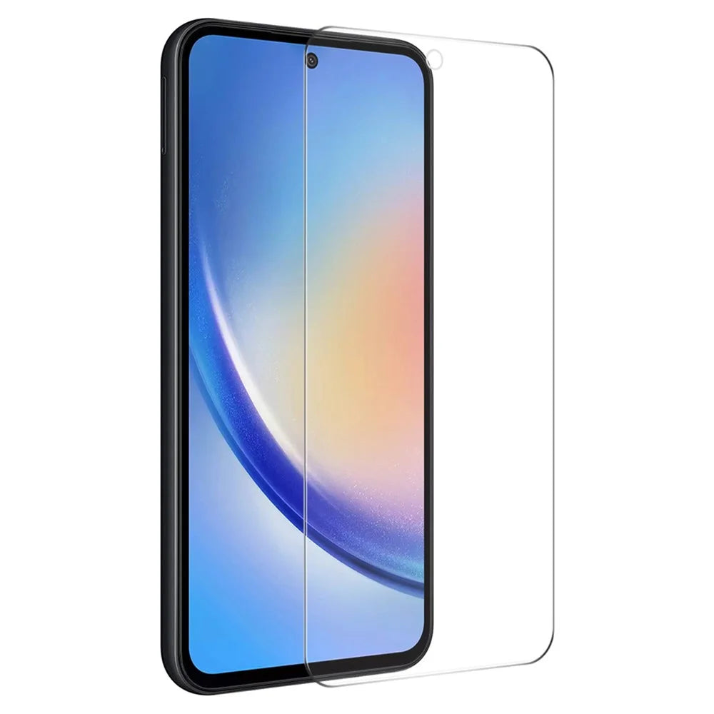 ENKAY HAT PRINCE For Samsung Galaxy A55 5G Anti-scratch 0.26mm 2.5D High Aluminium-silicon Glass Film - 1