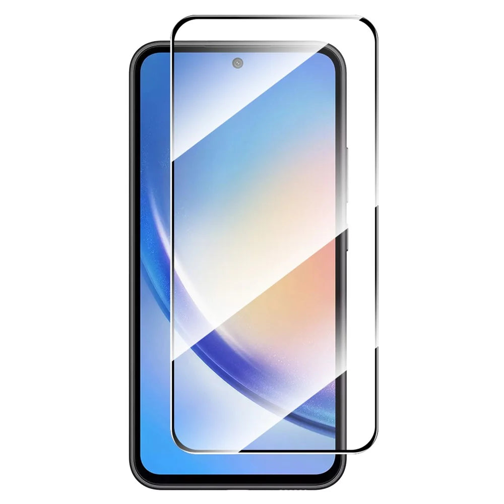 ENKAY HAT PRINCE For Samsung Galaxy A55 5G Screen Protector Full Glue Silk Printing 9H 2.5D Anti-scratch Film - 1