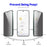 ENKAY HAT PRINCE For Samsung Galaxy A55 5G Shatterproof Screen Protector Anti-Spy 28-Degree 9H Hardness - 3