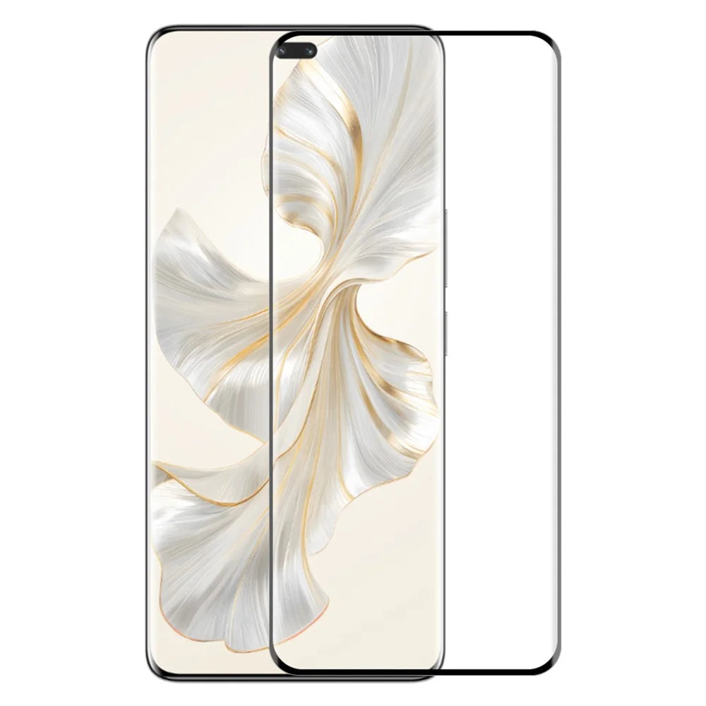 ENKAY HAT PRINCE Tempered Glass Film for Honor 100 Pro 5G 3D Curved Side Glue Full Screen Protector Support Fingerprint Unlock - 1