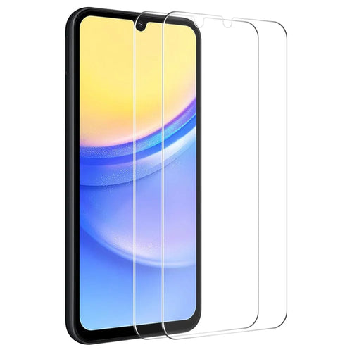 ENKAY HAT PRINCE 2Pcs For Samsung Galaxy A15 4G / 5G High Aluminium-silicon Glass 0.26mm Ultra Thin Film - 1